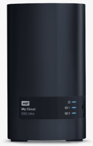 Image of WD My Cloud EX2 Ultra NAS device.