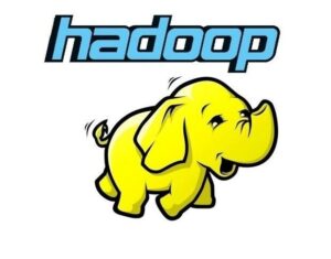 Hadoop logo.